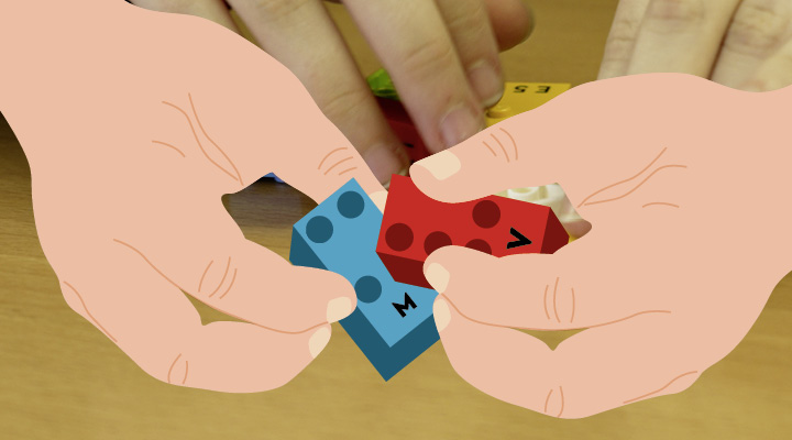 Separate the Bricks - Lego Braille Bricks